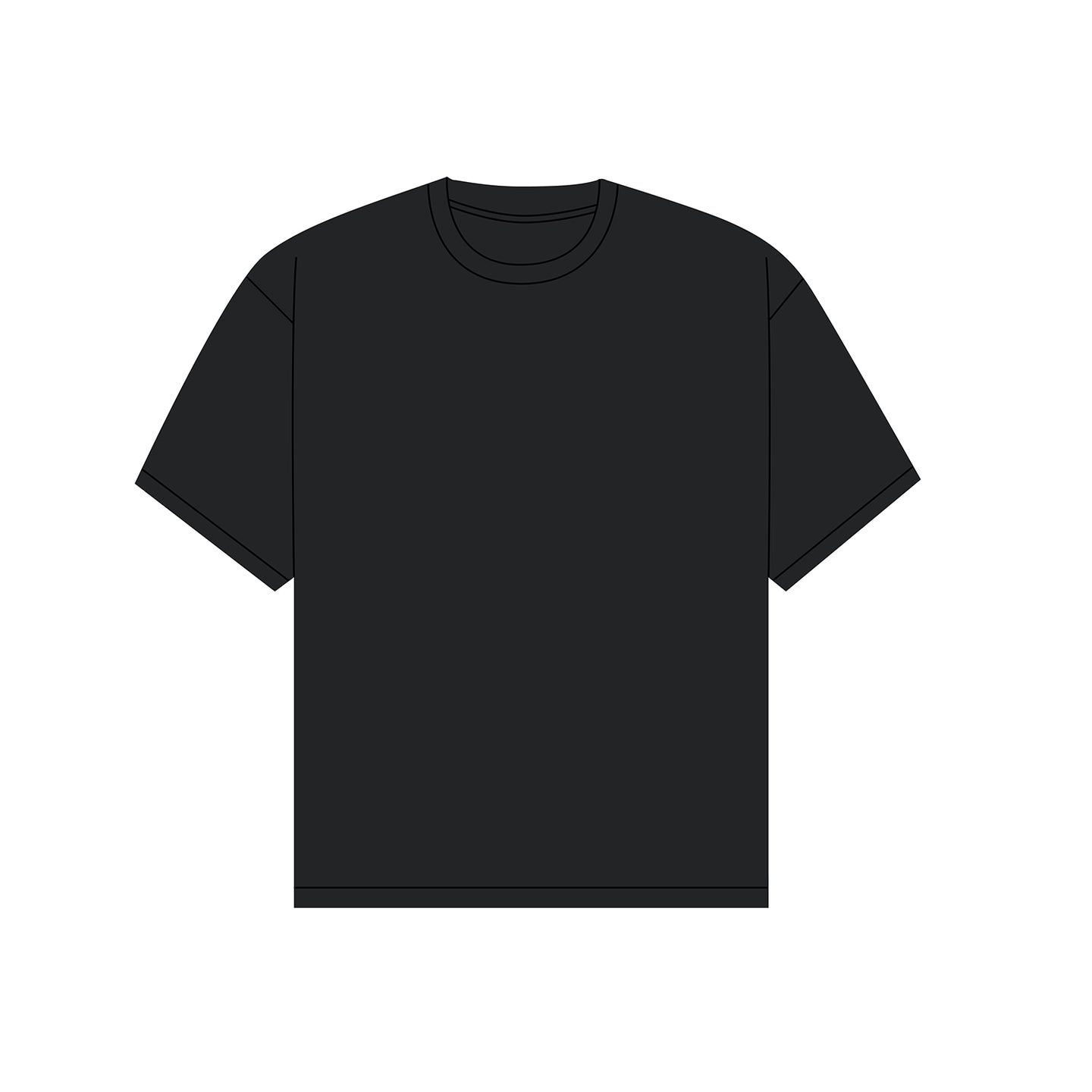 OCEANBLEND T-SHIRT BLACK